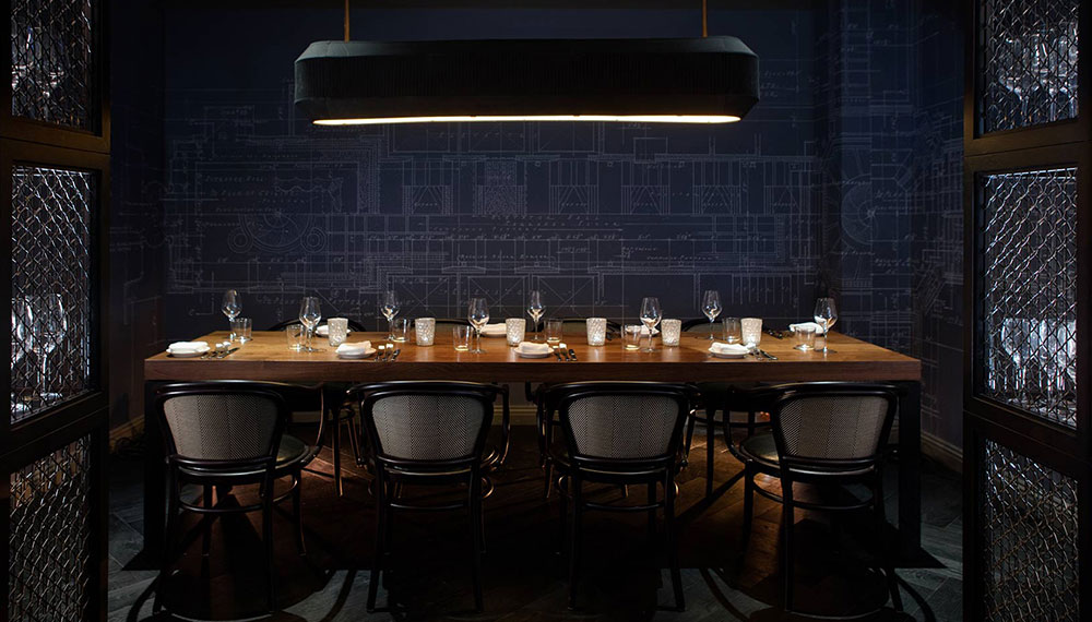 Private Dining Room at Kimpton Cardinal Hotel